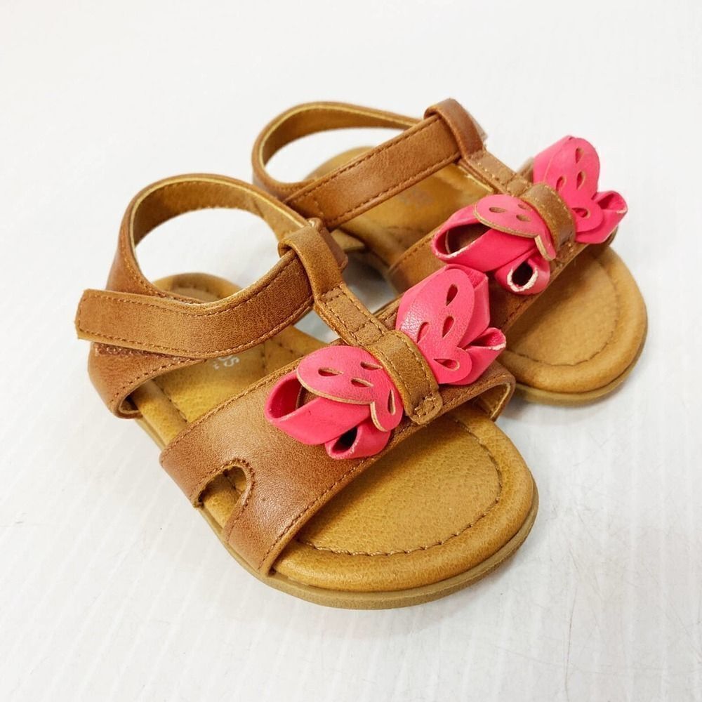 Genuine Kids Butterfly Sandals Sz 3